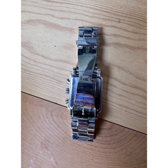 MICHAEL KORS MK-5350 Women's Watch MOP Dial Rhinestone Bezel New Battery - Picture 5 of 10